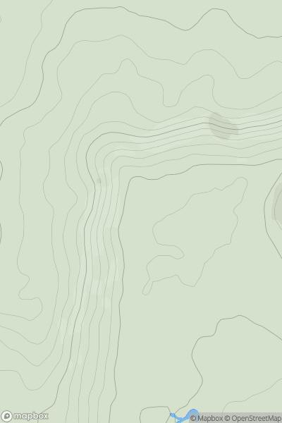 Thumbnail image for Coombe Hill [Central and Eastern England] showing contour plot for surrounding peak